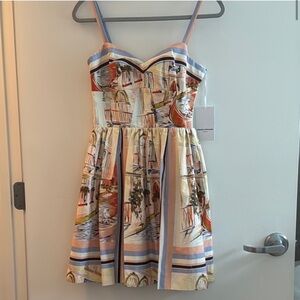 🎈NWT🎈AMANDA UPRICHARD 🎈VENICE MINIDRESS 🎈MED🎈 MULTICOLOR